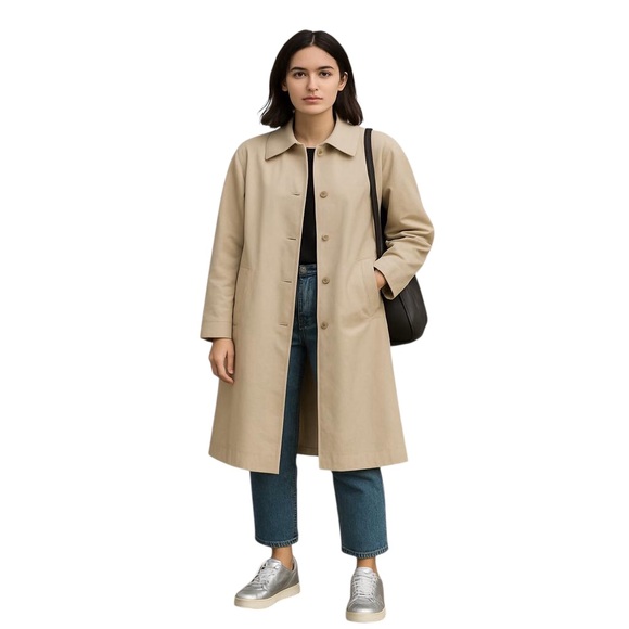London Fog Jackets Coats Vintage London Fog Beltless Trench